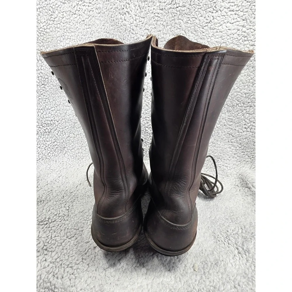 White's Hunter Vibram‎ Handmade Spokane Leather Boots Mens Size 10.5?? SEE DESC